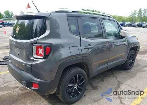 2016 Jeep Renegade Limited from USA, damaged, VIN ZACCJBDT3GPD23151